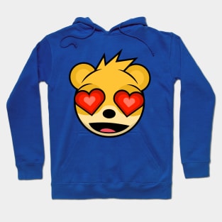 Lovestruck Yellow Bear Cockburn Hoodie